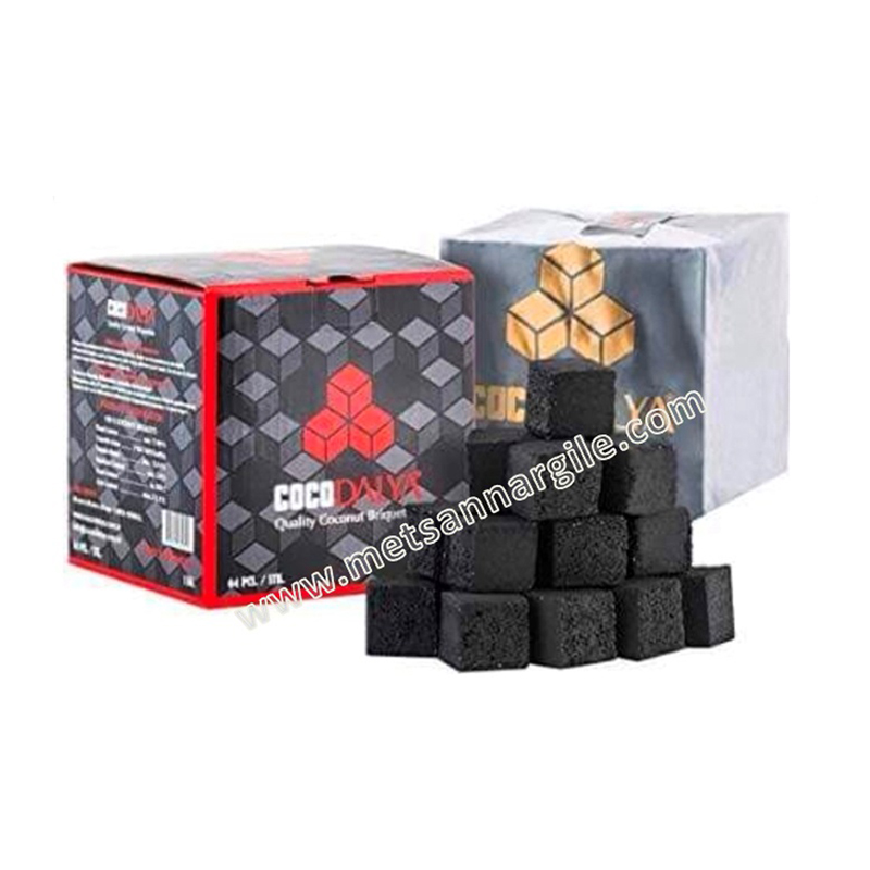 Cocodalya Küp Nargile Kömürü 1 Kg 26 mm